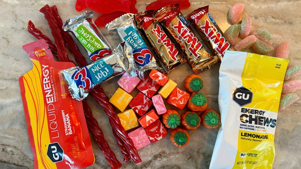 Can You Replace Running Gels with Halloween Candy?