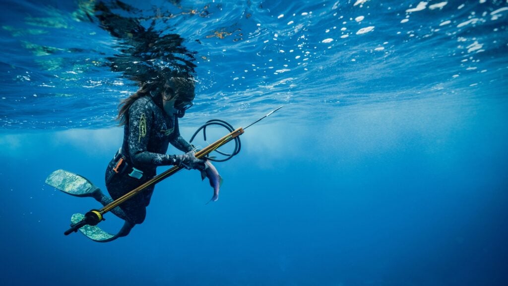 Kimi Werner Spearfishes to Boost Her Wellness